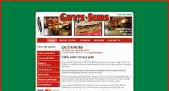 Desktop Screenshot of guyssubs.com